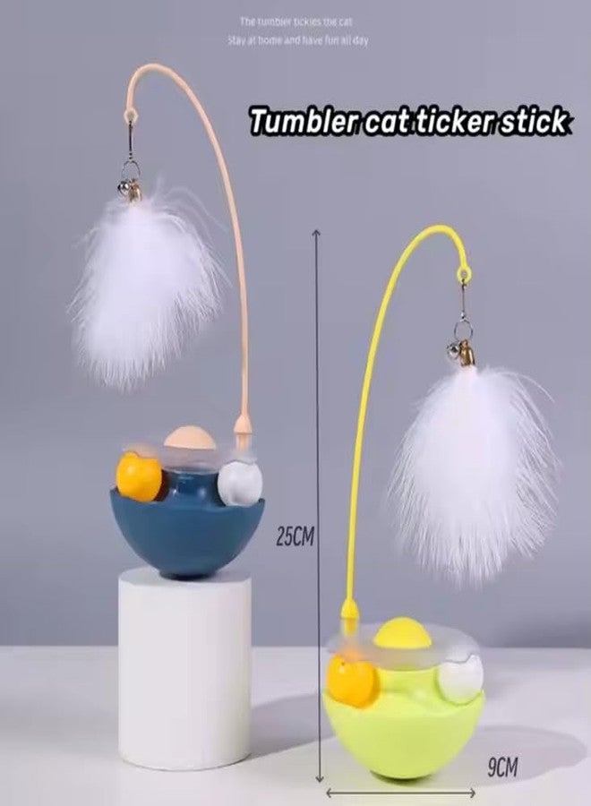 BohoBark Interactive Cat Toy Cat Tumbler Toy for Small Medium Large Cats - Image 2